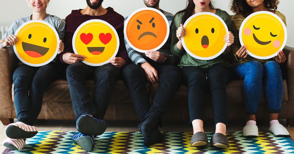 Illustration for the Work-Home-Life article Are You Undercutting Yourself with Emojis?