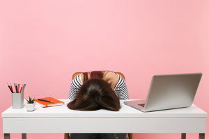 Illustration for the Work-Home-Life article Are You in the Work-at-Home Doldrums? Here Are 5 Strategies That Will Help